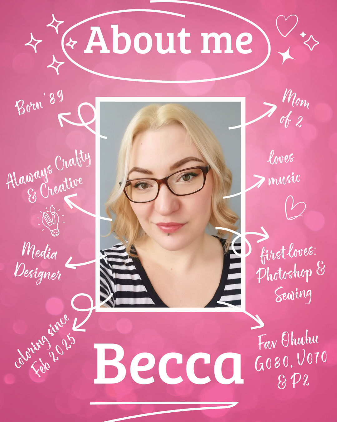 About Becca - Colorful Becca